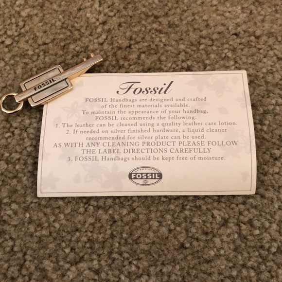 Gold Leather Fossil - Picture 2 of 7